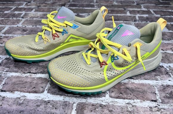 Nike React Pegasus Trail 4 Mens 11.5 Team Gold Volt Running Shoes Hiking Summer main image 8